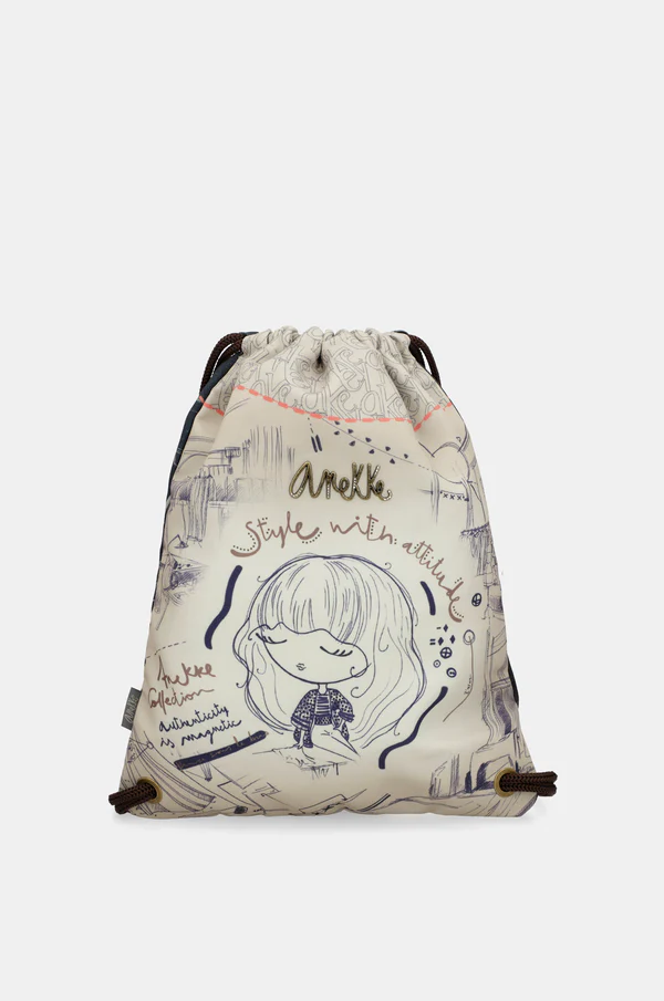 Mochila Saco ANEKKE Studio Mademoiselle 41484-004 - Imagen 4