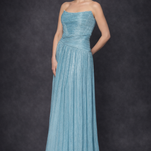 Rochie din lurex metalizat