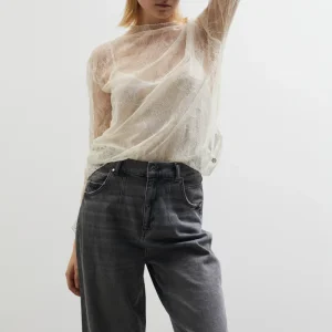 Blusa trasparente encaje BSB