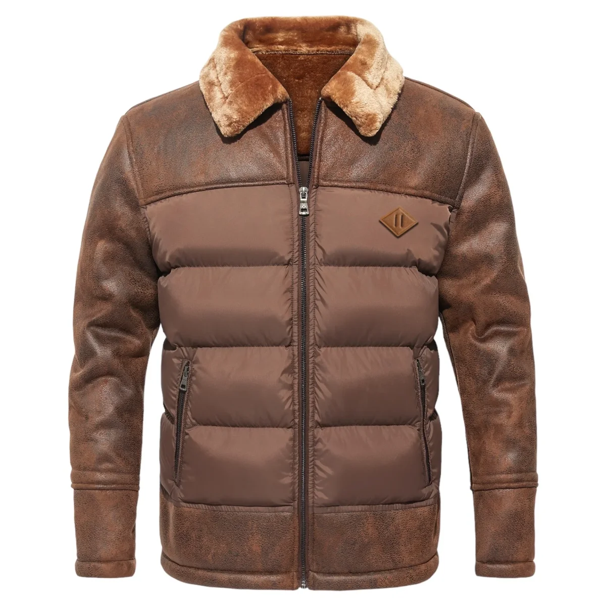 Elegante chaqueta con forro polar - Imagen 4