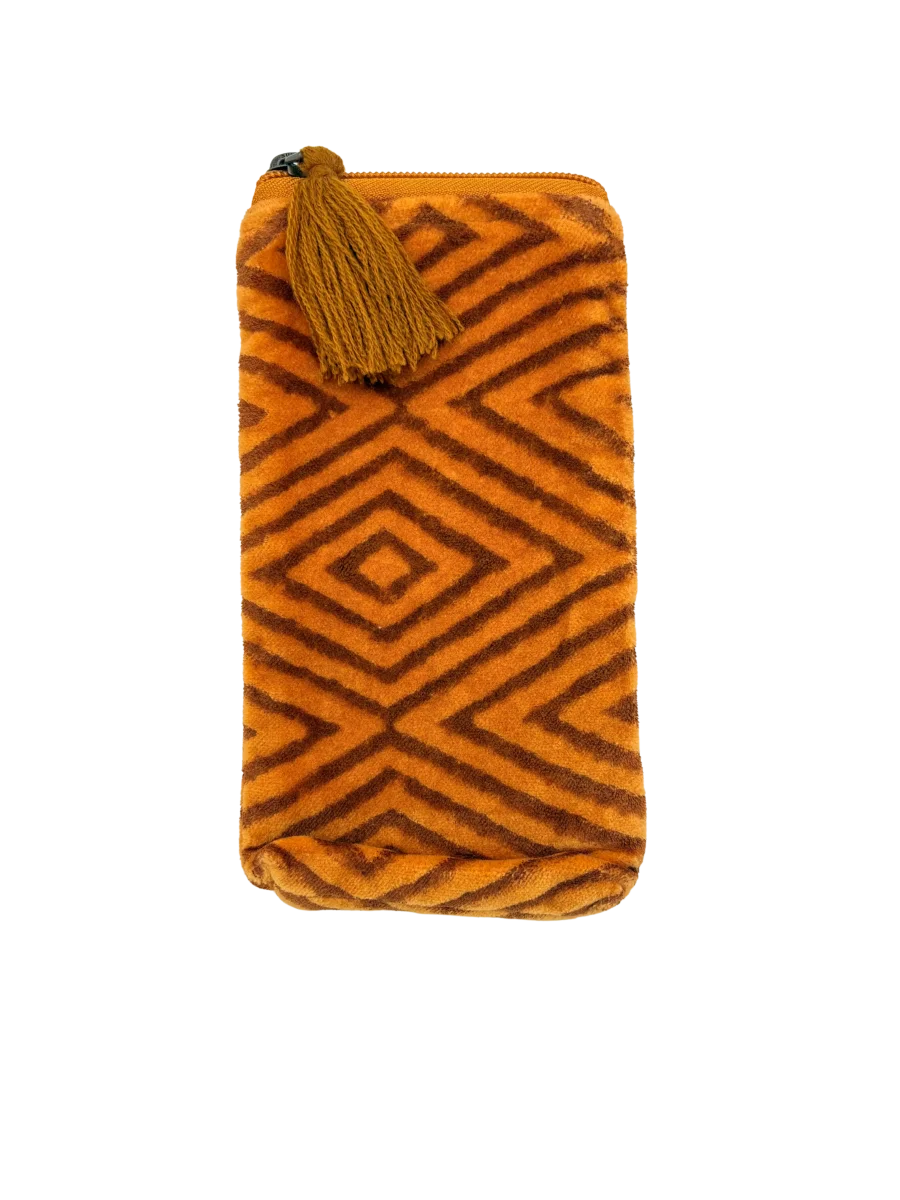 FUNDAS DE GAFAS TERCIOPELO CALABAZA - Imagen 3