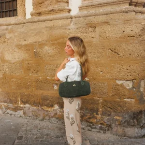 PANTALÓN BEIGE FLORES
