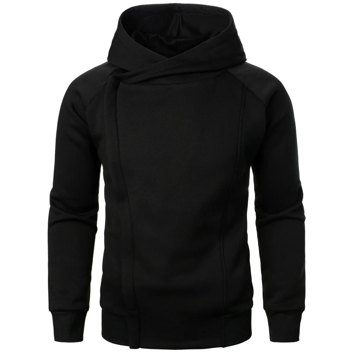Sudadera con capucha y cremallera elegante - Imagen 5