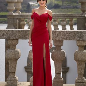 Vestido largo sirena abertura SUSANA RIVIERI