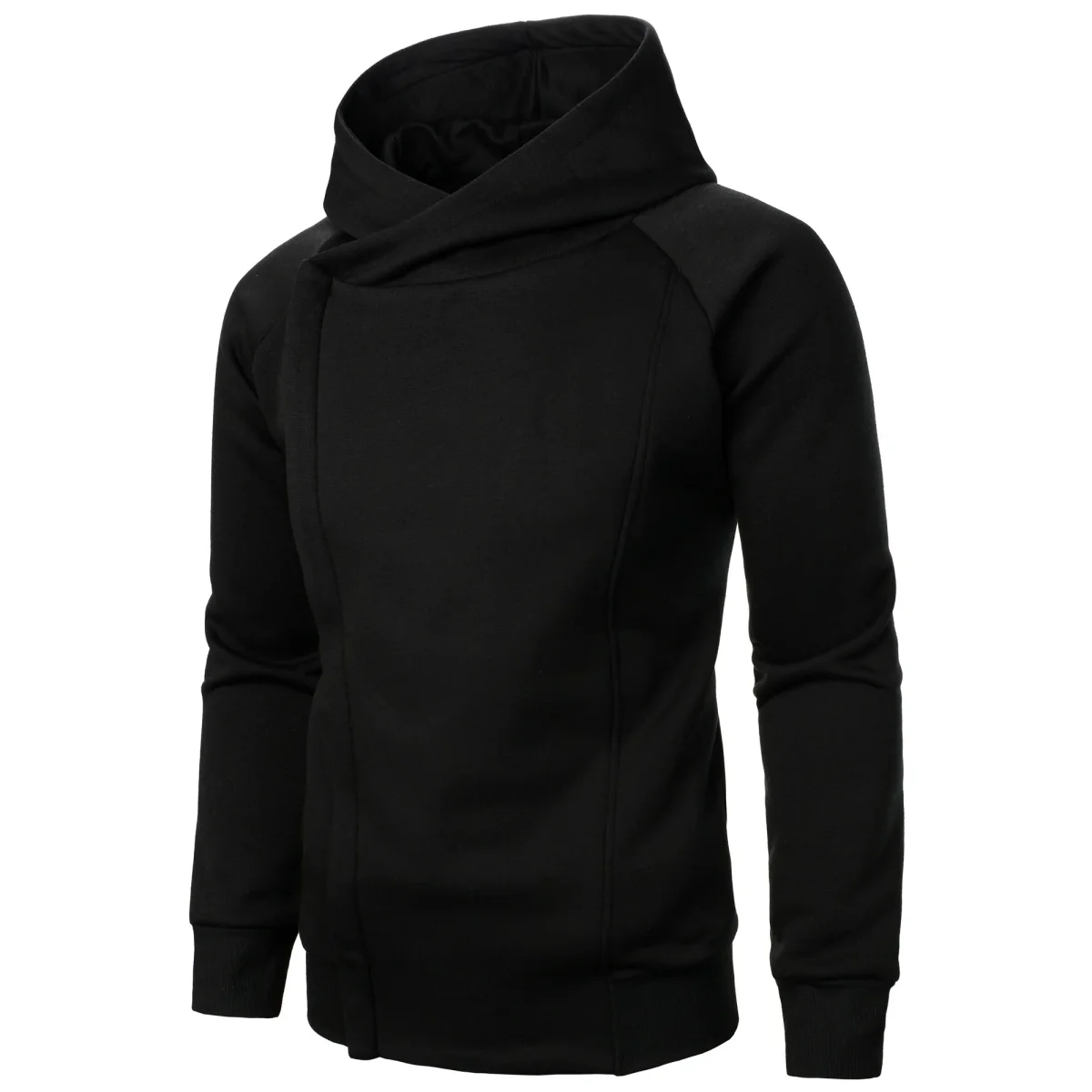 Sudadera con capucha y cremallera elegante - Imagen 8