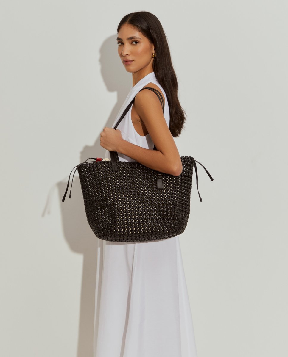Bolso shopper trenzado LION OF PORCHES - Imagen 2