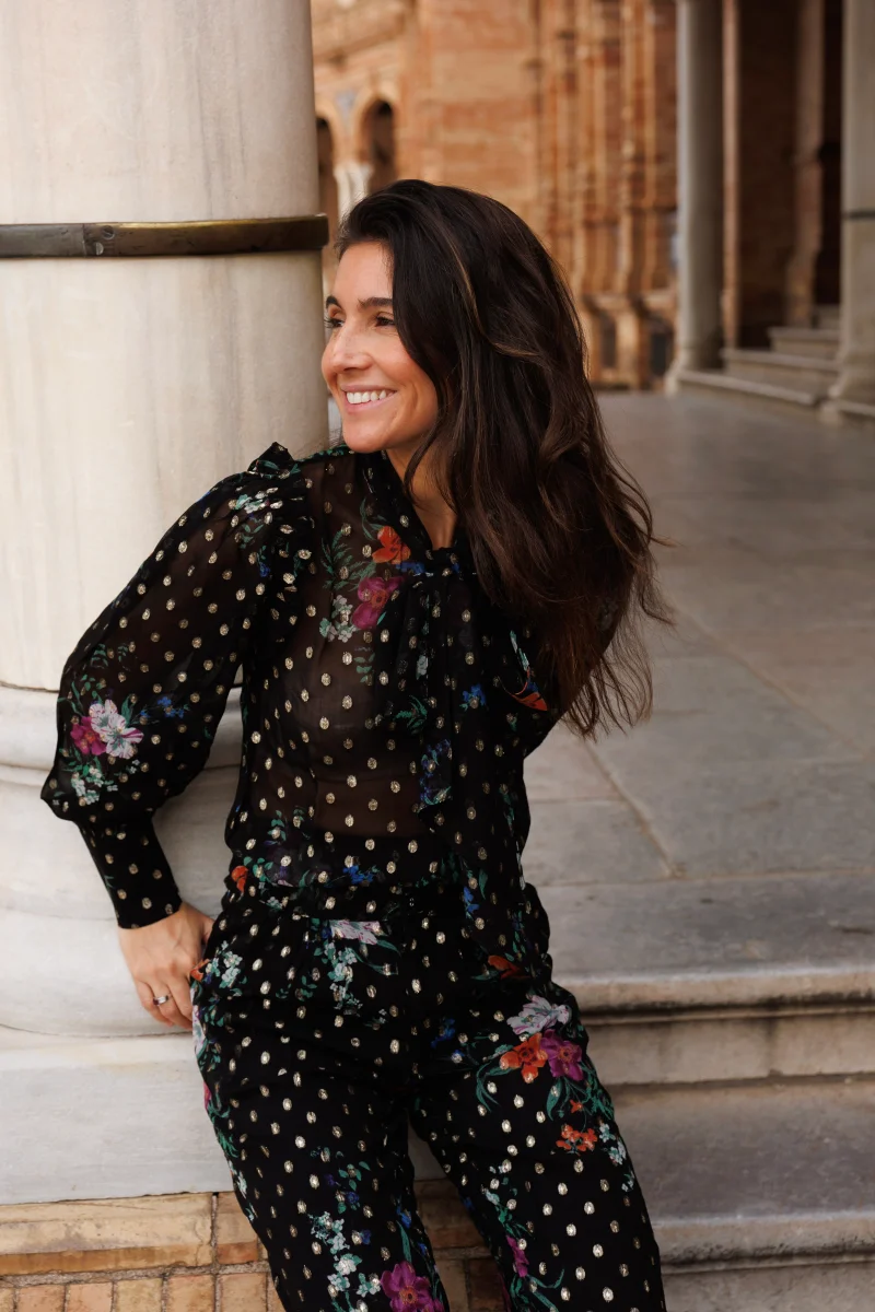 CAMISA BRILLO NEGRO - Imagen 2