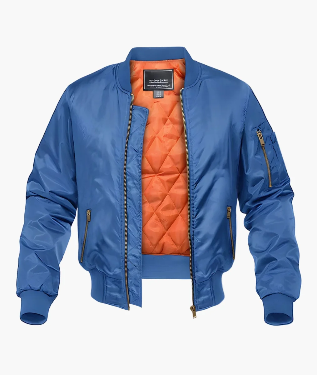 Blouson Bomber Homme Style Urbain – Coupe Décontractée – Idéal pour Automne et Hiver - Imagen 2