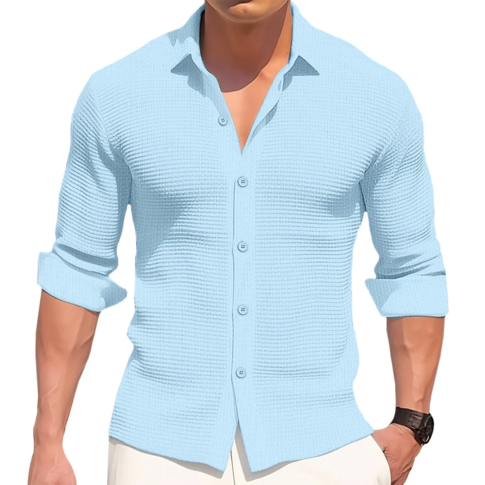 Camisa informal de algodón - Imagen 3
