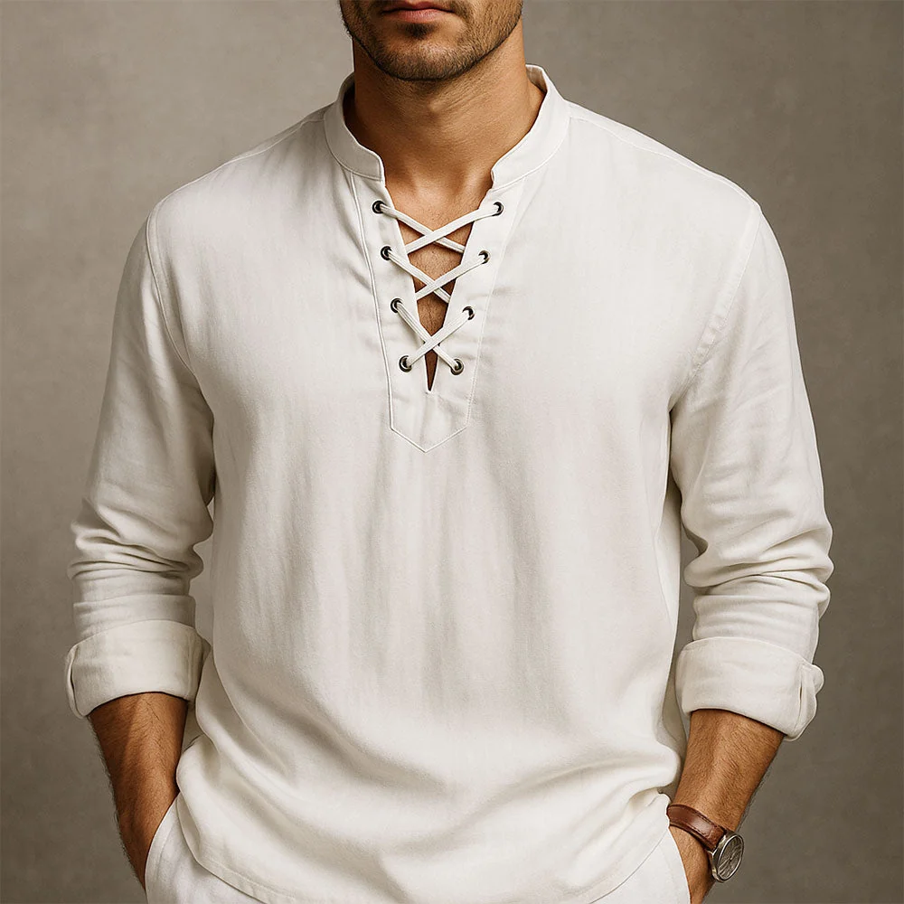 Camisa elegante de playa - Imagen 3