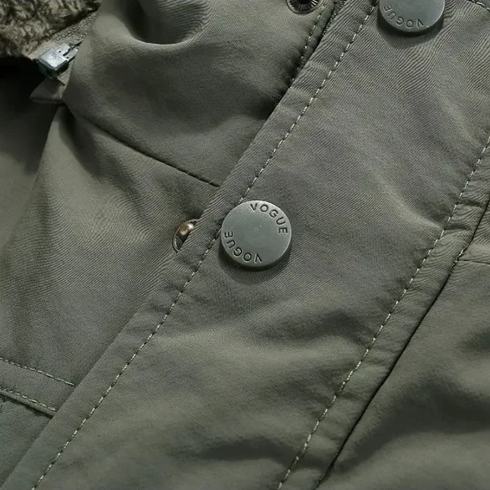 Elegante chaqueta de invierno acolchada - Imagen 9
