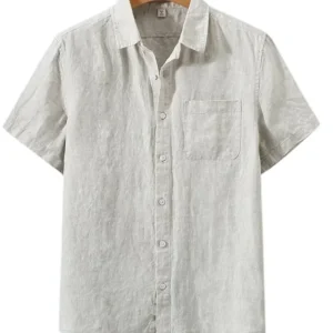 Camisa de lino «Santorini»