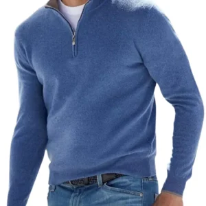 Elegante jersey con cremallera