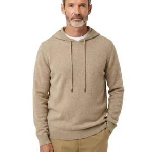 Sudadera con capucha elegante de lana australiana