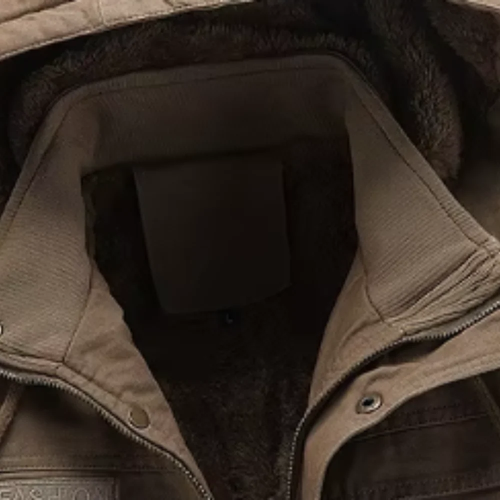 Chaqueta de invierno informal de algodón - Imagen 9