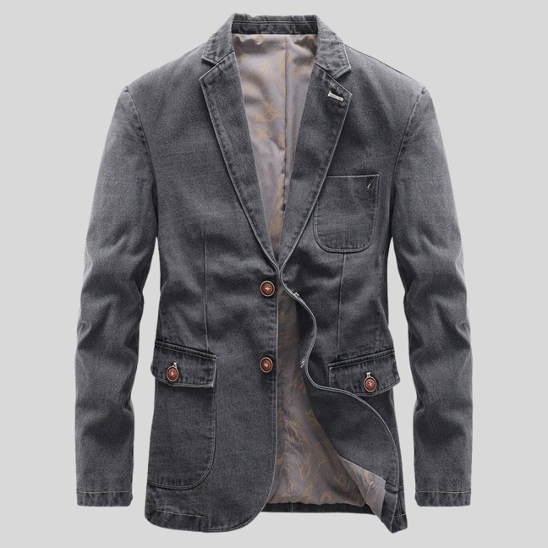 Blazer elegante de algodón - Imagen 4