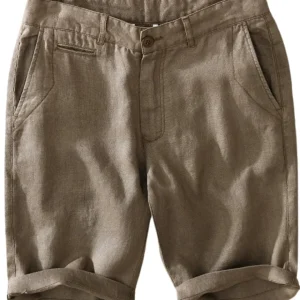 Pantalones cortos de lino «Lisbo»
