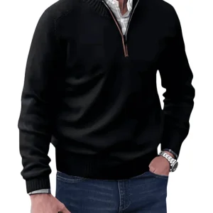 Jersey informal con cremallera