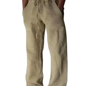Pantalones de lino transpirables