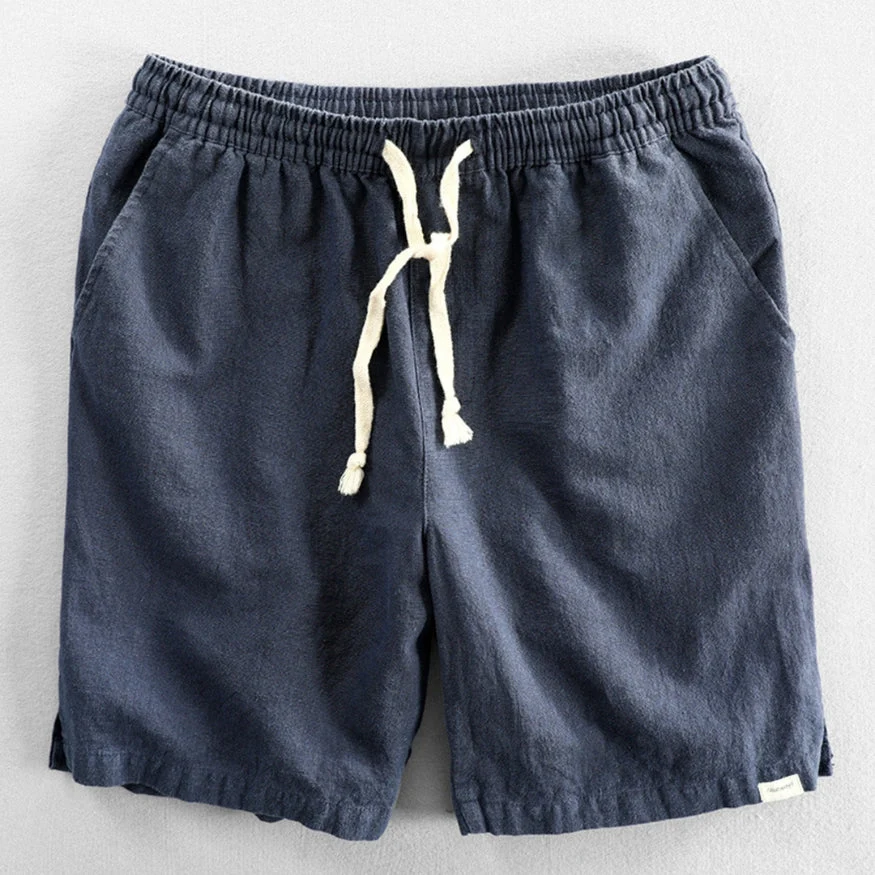 Pantalones cortos de algodón de estilo japonés - Imagen 3