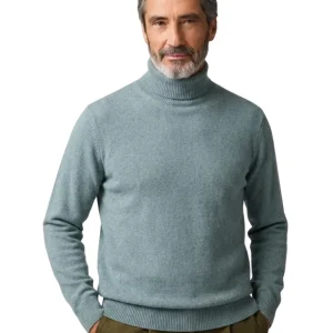 Jersey de cuello alto de lana «Genève»