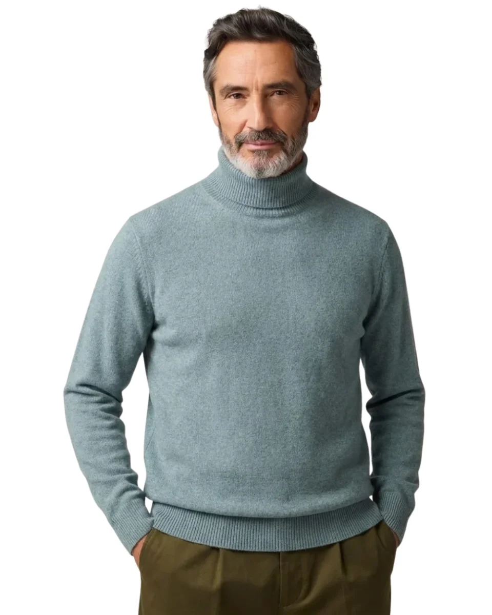 Jersey de cuello alto de lana «Genève» - Imagen 2