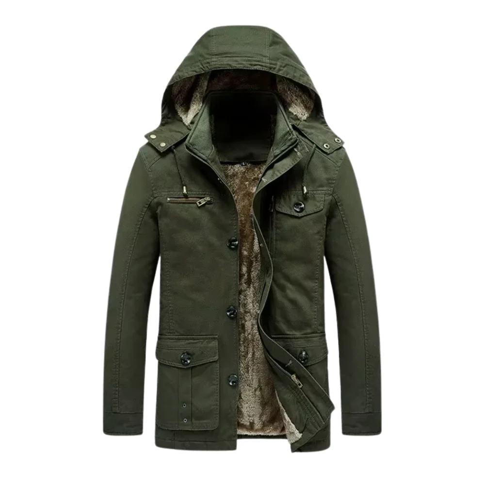 Elegante chaqueta de invierno acolchada de alta gama - Imagen 3