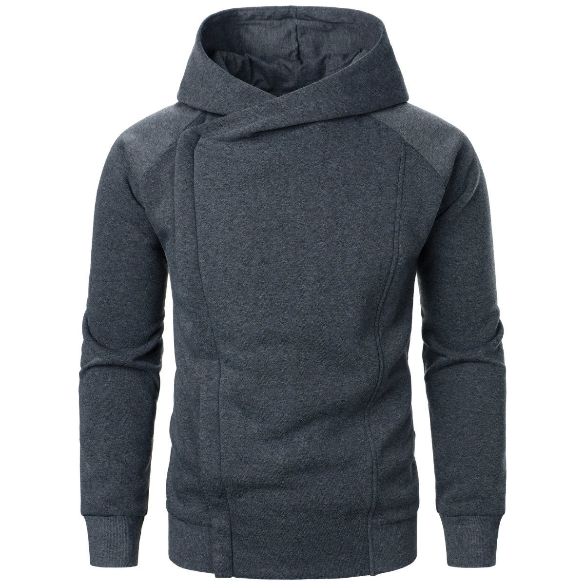Sudadera con capucha y cremallera elegante - Imagen 3