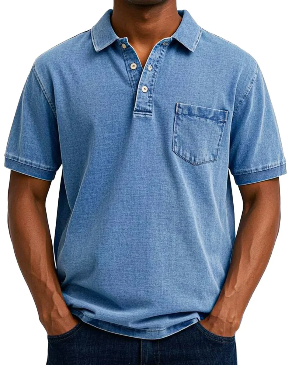 Polo vintage para hombre - Imagen 2