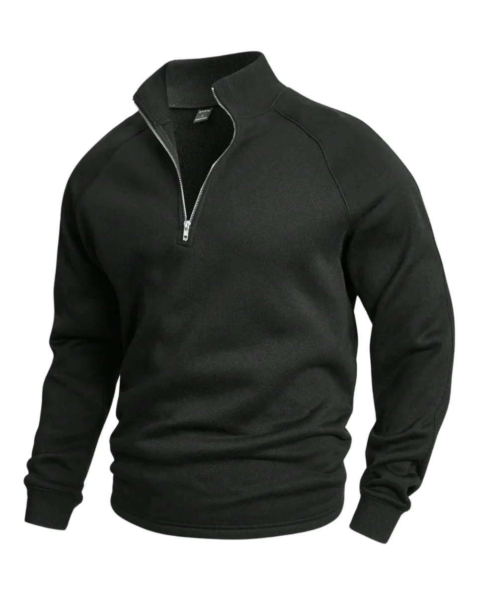 Jersey de alta calidad con media cremallera - Imagen 3