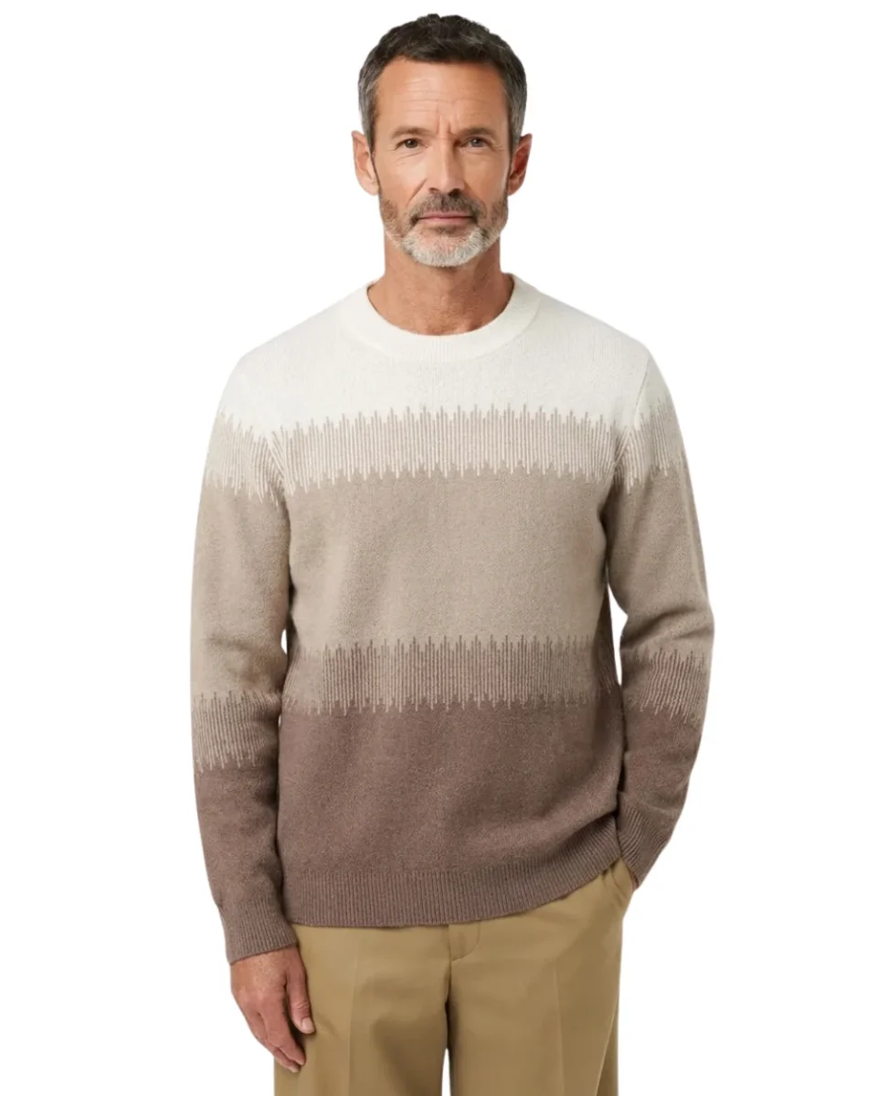 Jersey de lana merina para hombre