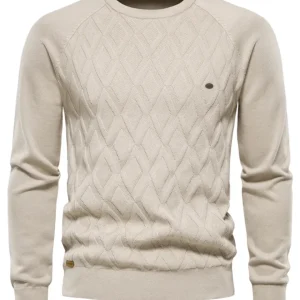 Jersey de hombre con diseño a cuadros V2