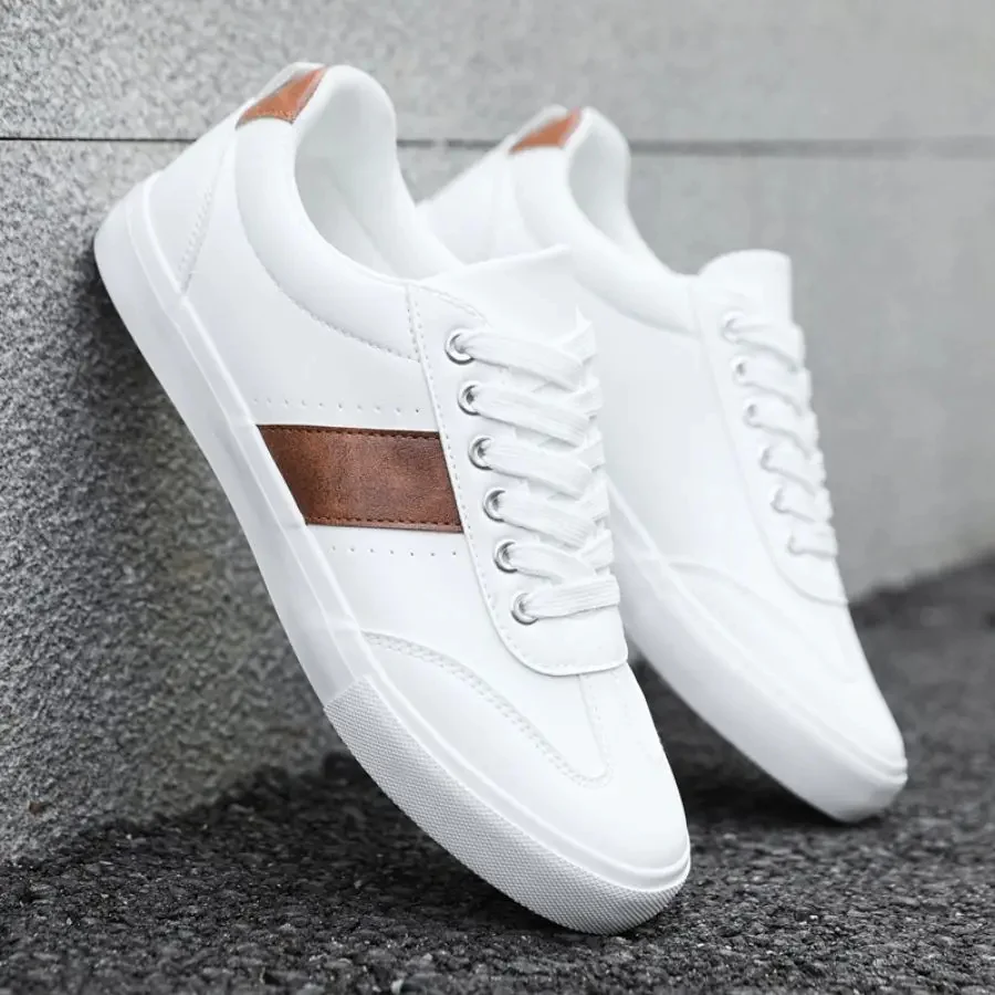 Zapatillas deportivas elegantes de piel - Imagen 8