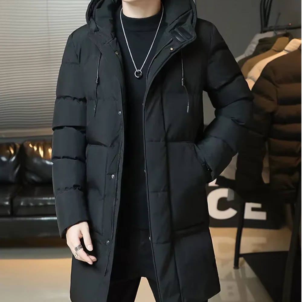 Elegante chaqueta larga de invierno - Imagen 6