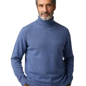 Jersey de cuello alto de lana Portofino