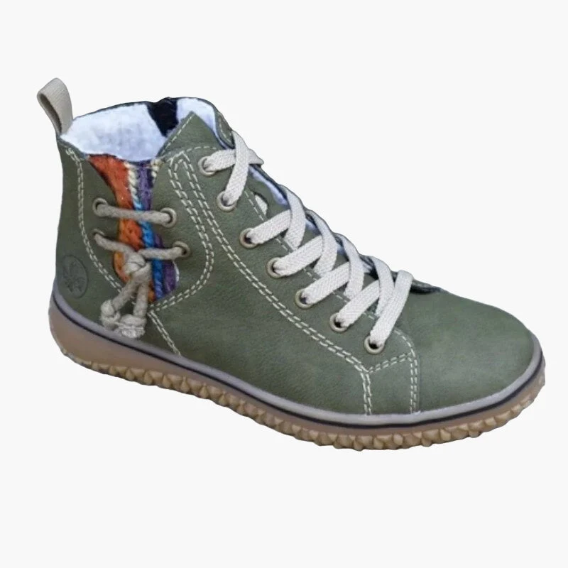 Chaussures montantes orthopédiques confort femme pour marche et quotidien - Imagen 3