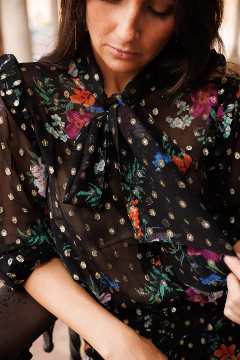 CAMISA BRILLO NEGRO - Imagen 4