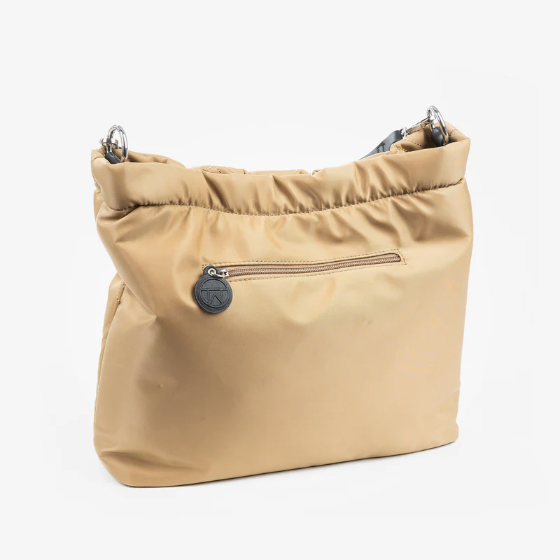 BOLSO HOBO PARA MUJER, COLOR CAMEL, SERIE LEIRIA – 20150 - Imagen 4