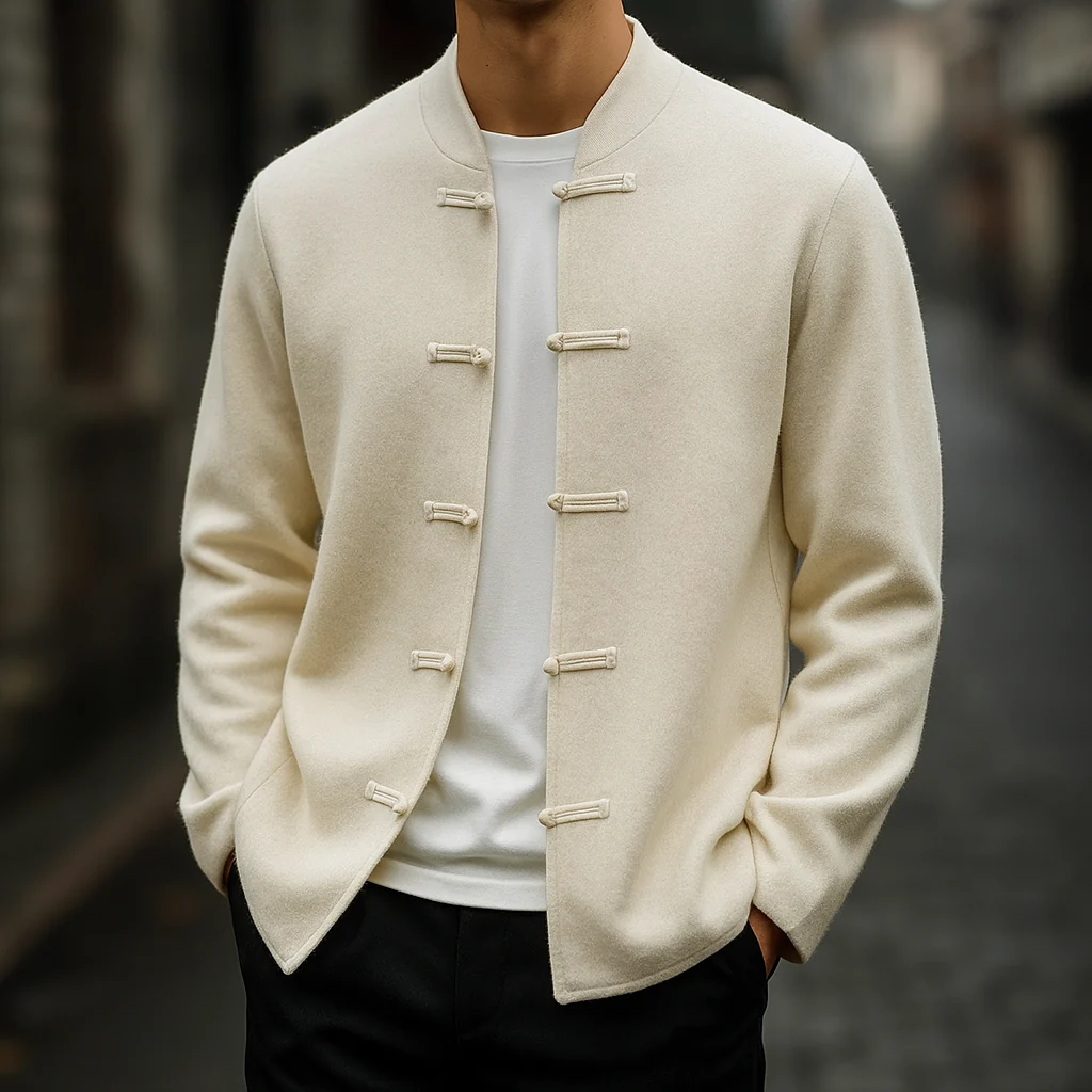 Elegante cárdigan de cachemira - Imagen 6