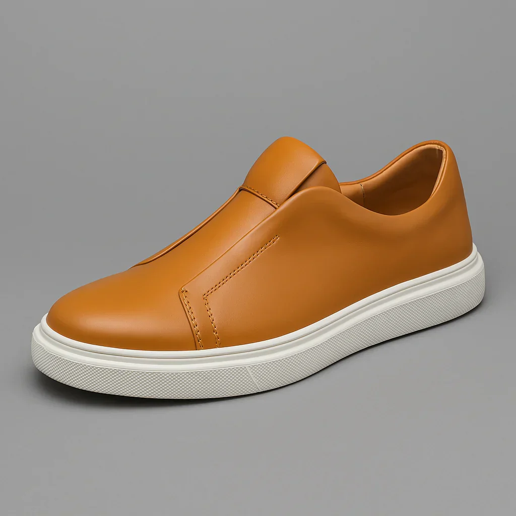 Zapatos elegantes de piel sin cordones - Imagen 4