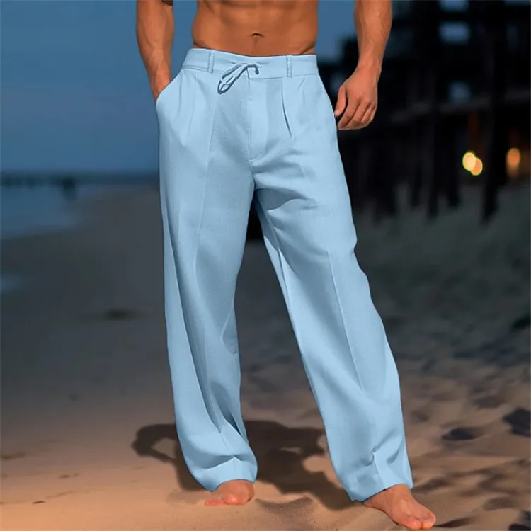 Pantalones elegantes de algodón - Imagen 6