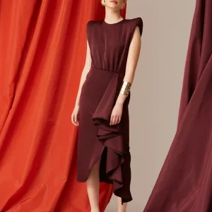 VESTIDO KARINA BURDEOS COOSY