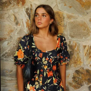 VESTIDO ALGODÓN NEGRO