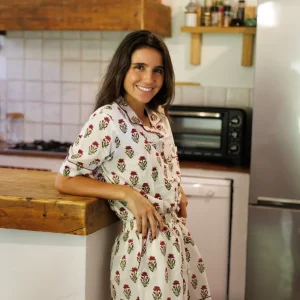 PIJAMA MANGA CORTA BUGANVILLA