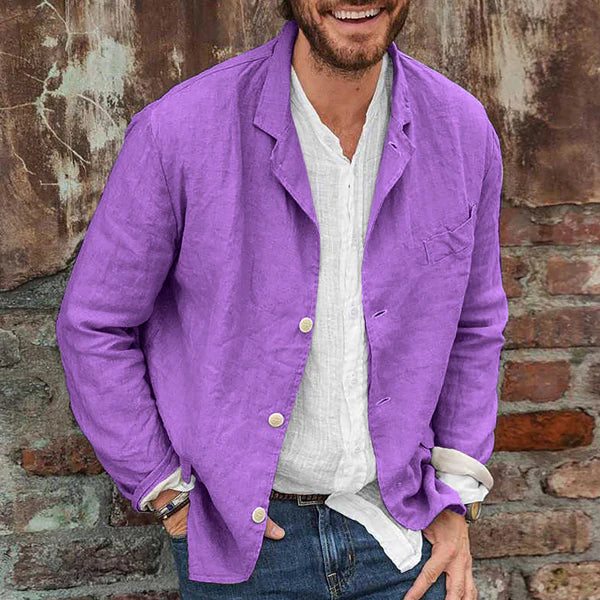 Blazer informal de algodón - Imagen 4