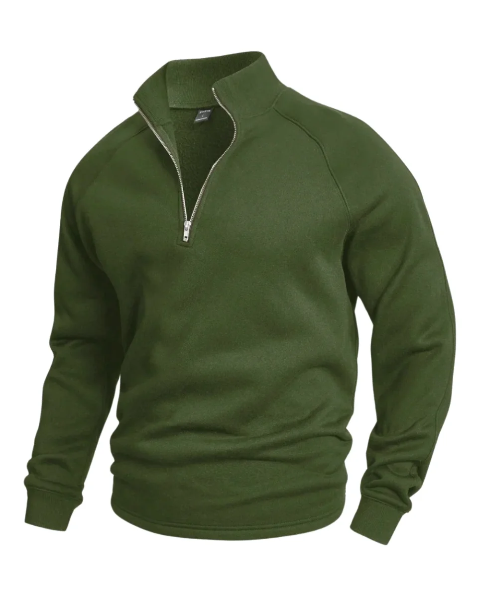 Jersey de alta calidad con media cremallera - Imagen 4