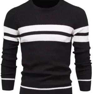 Jersey de hombre elegante a rayas