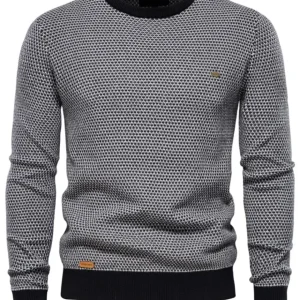 Jersey a cuadros para hombre