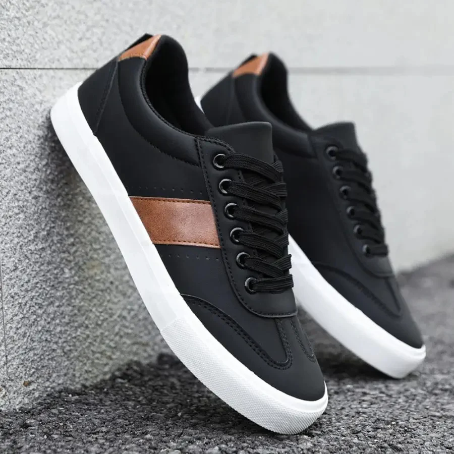 Zapatillas deportivas elegantes de piel - Imagen 5