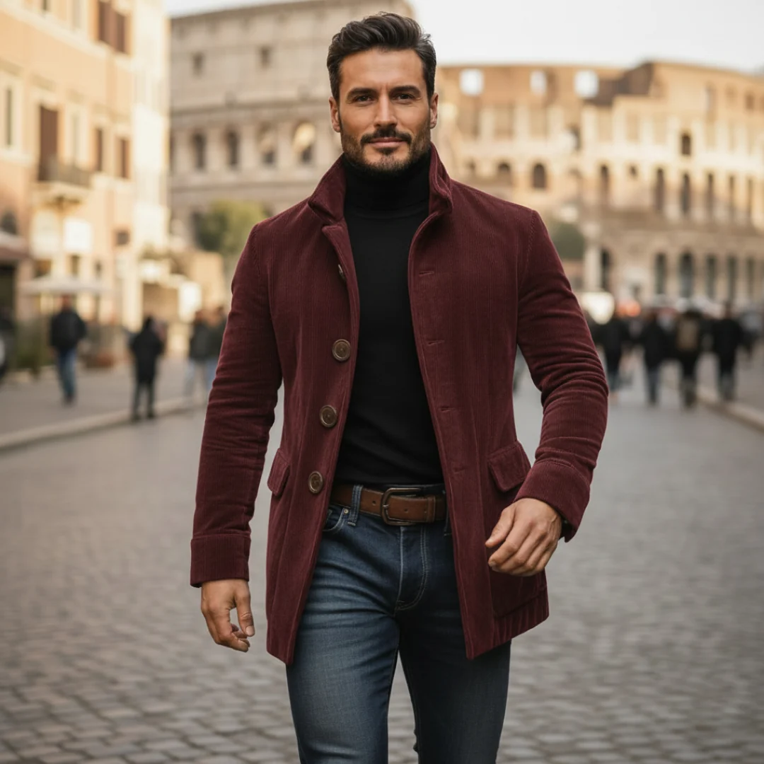 Elegante chaqueta de pana - Imagen 6